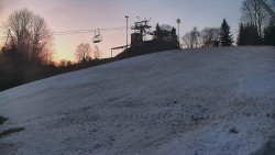 Otočná kamera na sjezdovce