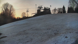 Otočná kamera na sjezdovce