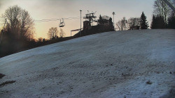 Otočná kamera na sjezdovce