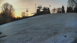 Otočná kamera na sjezdovce