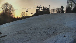 Otočná kamera na sjezdovce