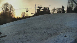 Otočná kamera na sjezdovce