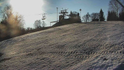 Otočná kamera na sjezdovce