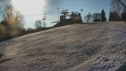 Otočná kamera na sjezdovce