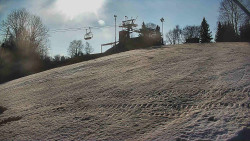 Otočná kamera na sjezdovce