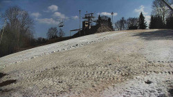 Otočná kamera na sjezdovce