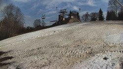 Otočná kamera na sjezdovce