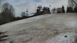 Otočná kamera na sjezdovce