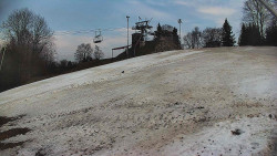 Otočná kamera na sjezdovce