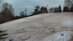 Otočná kamera na sjezdovce