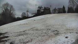 Otočná kamera na sjezdovce