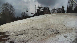 Otočná kamera na sjezdovce