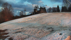 Otočná kamera na sjezdovce