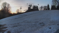 Otočná kamera na sjezdovce