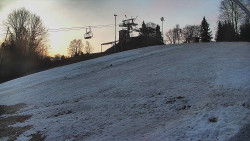 Otočná kamera na sjezdovce