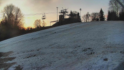 Otočná kamera na sjezdovce