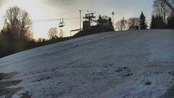 Otočná kamera na sjezdovce