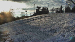 Otočná kamera na sjezdovce