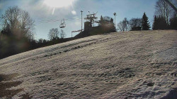 Otočná kamera na sjezdovce