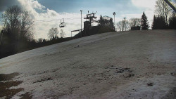 Otočná kamera na sjezdovce