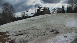 Otočná kamera na sjezdovce