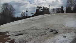 Otočná kamera na sjezdovce