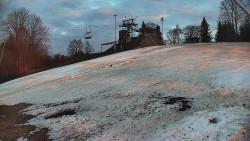 Otočná kamera na sjezdovce