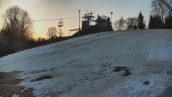 Otočná kamera na sjezdovce