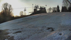 Otočná kamera na sjezdovce