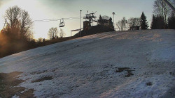 Otočná kamera na sjezdovce