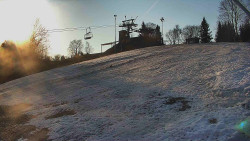 Otočná kamera na sjezdovce