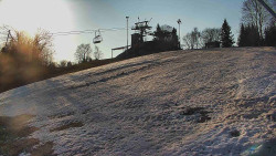 Otočná kamera na sjezdovce