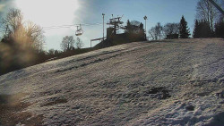 Otočná kamera na sjezdovce