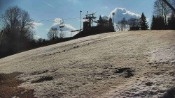 Otočná kamera na sjezdovce