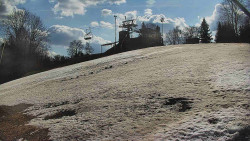 Otočná kamera na sjezdovce