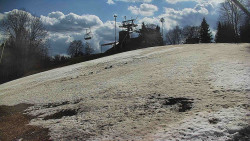 Otočná kamera na sjezdovce