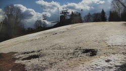 Otočná kamera na sjezdovce