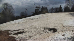 Otočná kamera na sjezdovce