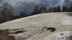 Otočná kamera na sjezdovce