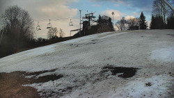 Otočná kamera na sjezdovce