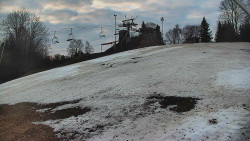 Otočná kamera na sjezdovce