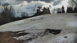 Otočná kamera na sjezdovce