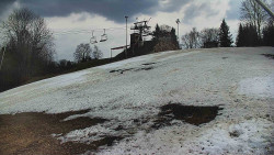 Otočná kamera na sjezdovce