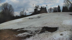 Otočná kamera na sjezdovce