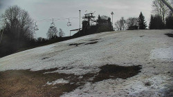 Otočná kamera na sjezdovce