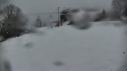 Otočná kamera na sjezdovce