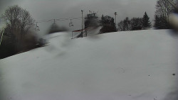 Otočná kamera na sjezdovce