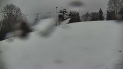 Otočná kamera na sjezdovce