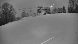 Otočná kamera na sjezdovce