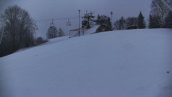 Otočná kamera na sjezdovce